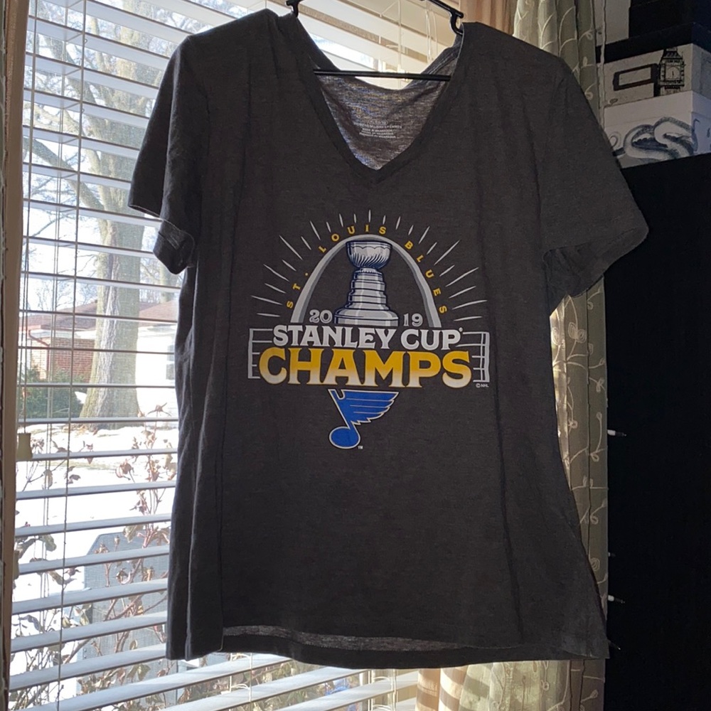 Official St. Louis Blues Stanley cup champs 2019. Like new condition. No tags.